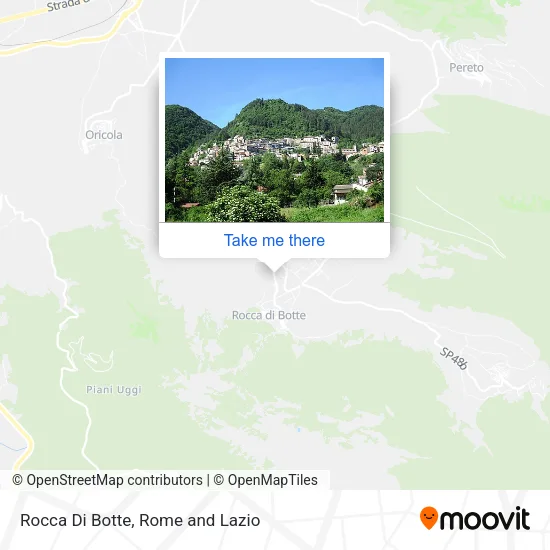 Rocca Di Botte map