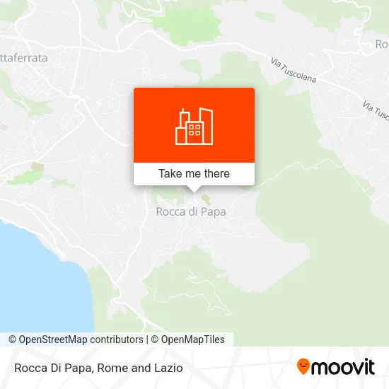 Rocca Di Papa map