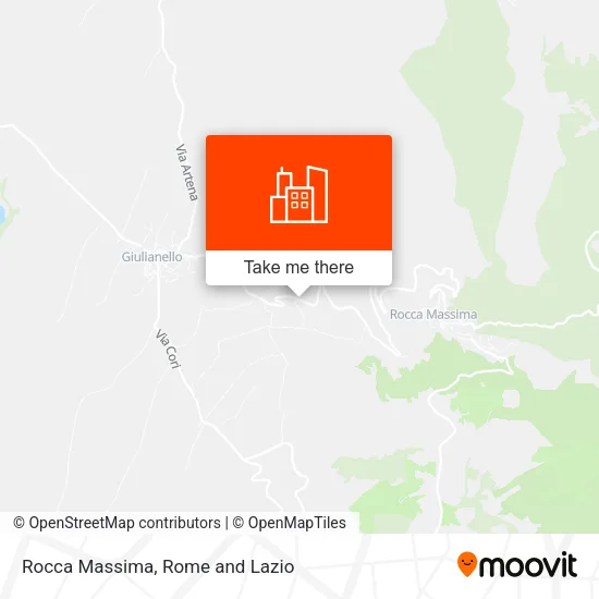 Rocca Massima map