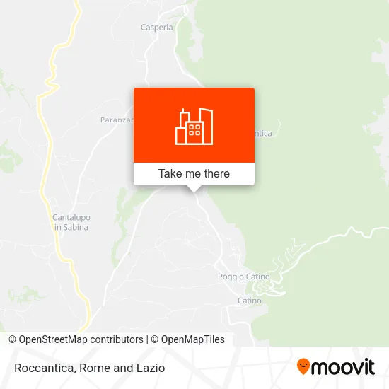 Roccantica map