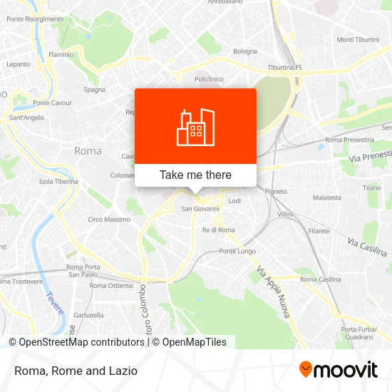Roma map