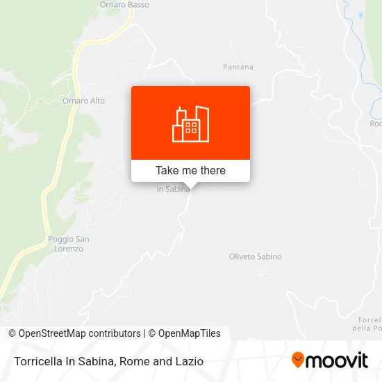 Torricella In Sabina map