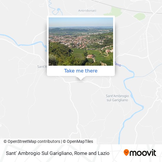 Sant' Ambrogio Sul Garigliano map