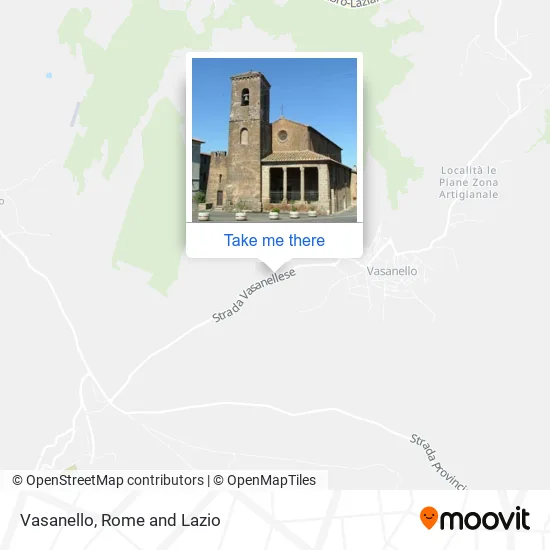 Vasanello map