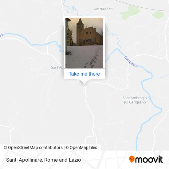 Sant' Apollinare map