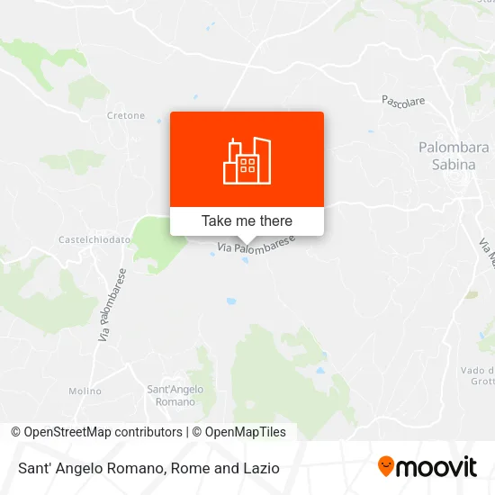 Sant' Angelo Romano map