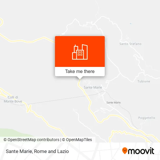 Sante Marie map