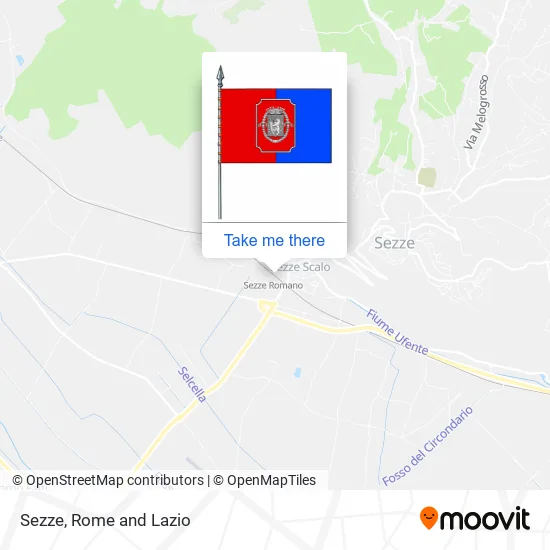 Sezze map