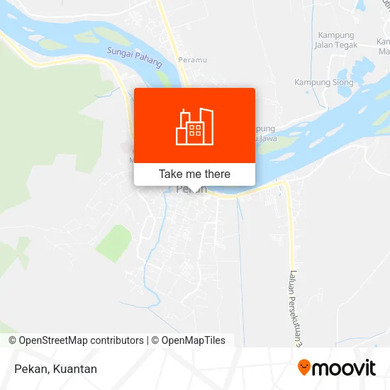 Pekan map