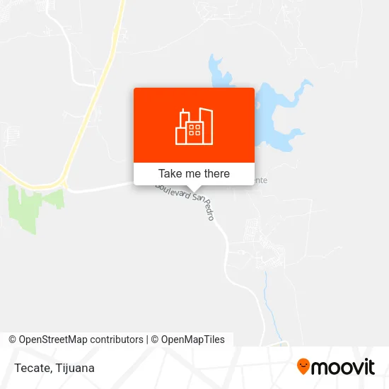 Tecate map