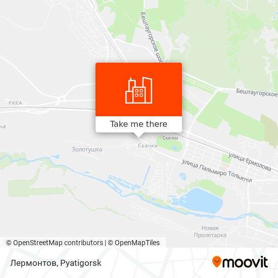 Лермонтов map