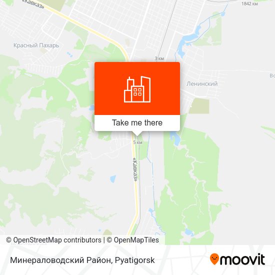 Минераловодский Район map