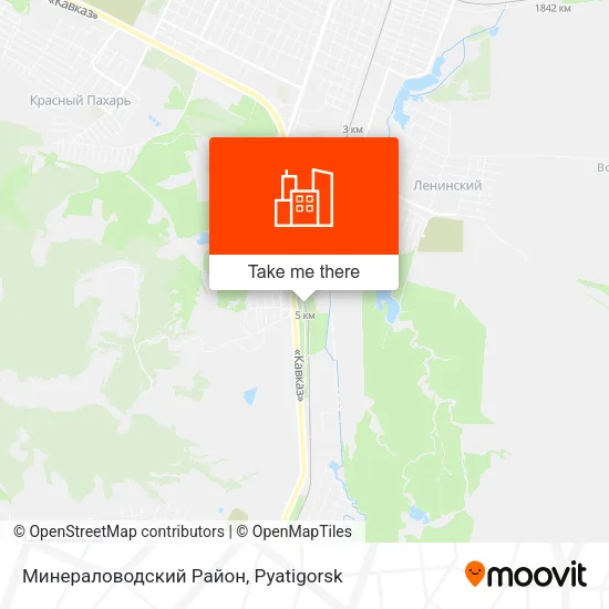 Минераловодский Район map