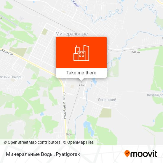 Минеральные Воды map