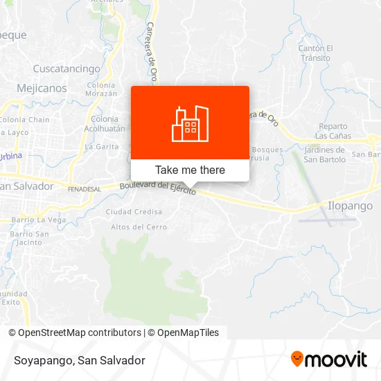Soyapango map
