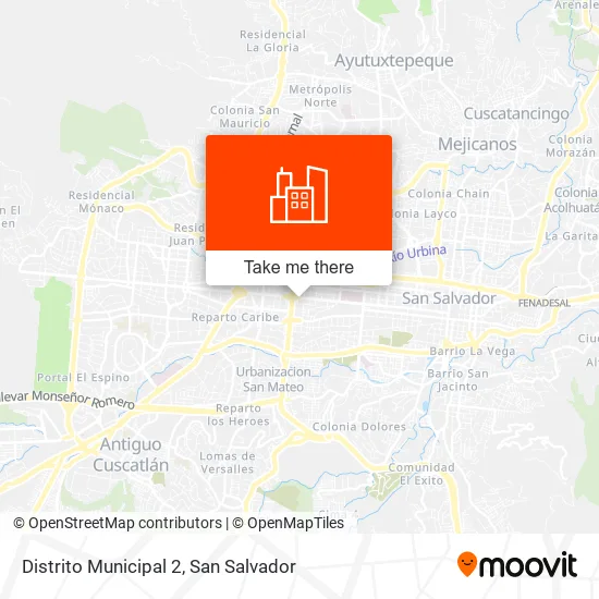 Distrito Municipal 2 map