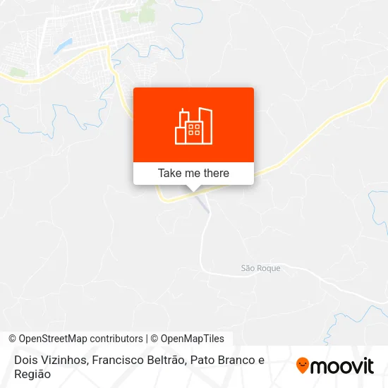Dois Vizinhos map