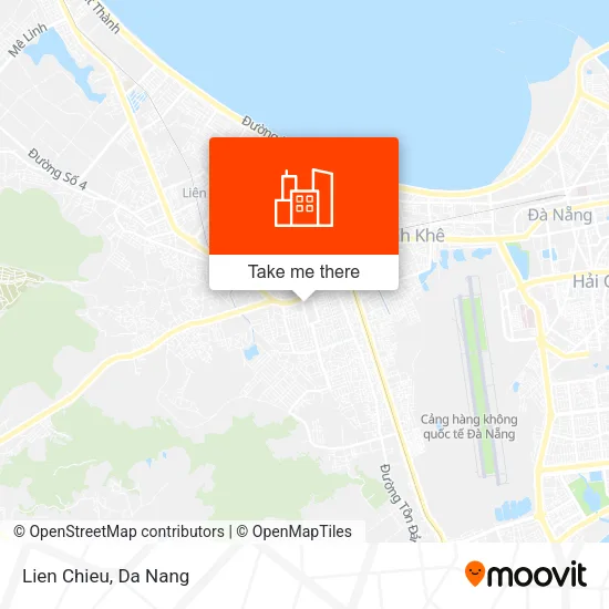 Lien Chieu map