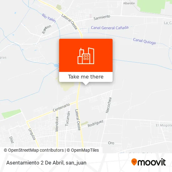 Asentamiento 2 De Abril map