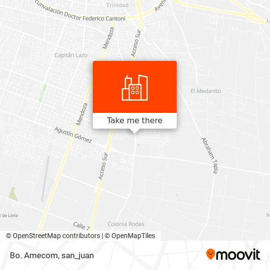 Bo. Amecom map