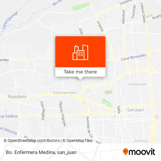 Bo. Enfermera Medina map