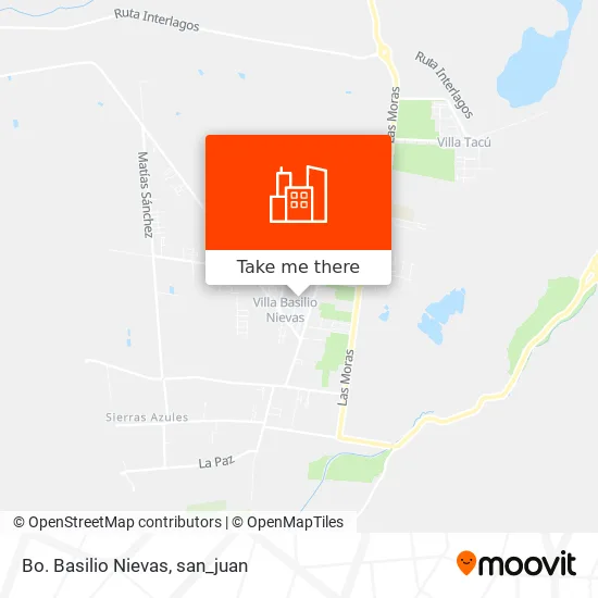 Bo. Basilio Nievas map