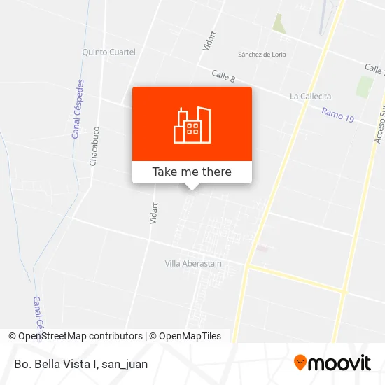 Bo. Bella Vista I map