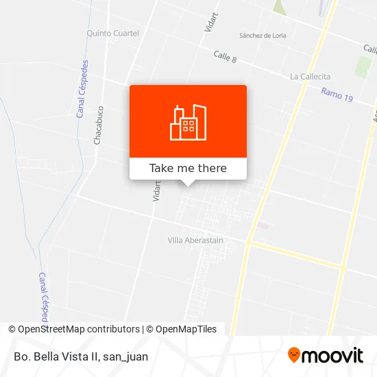 Bo. Bella Vista II map