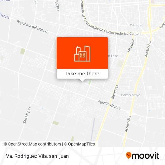 Va. Rodriguez Vila map