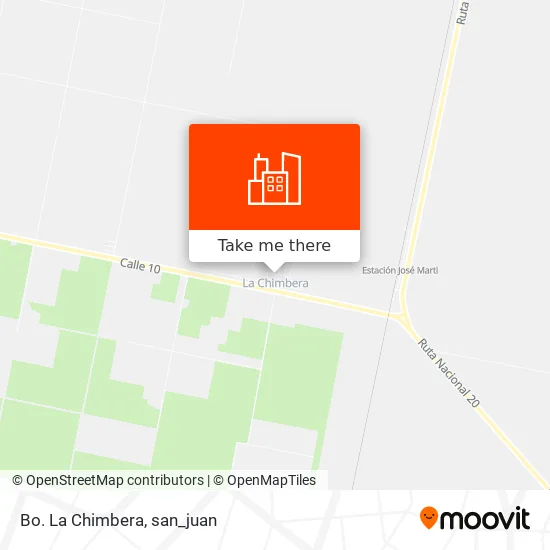 Bo. La Chimbera map