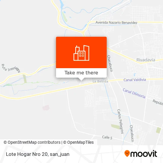 Lote Hogar Nro 20 map