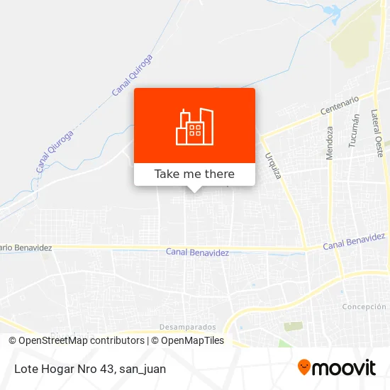 Lote Hogar Nro 43 map