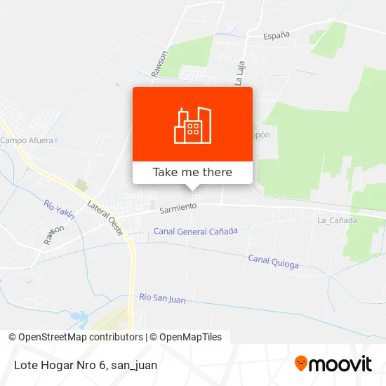 Lote Hogar Nro 6 map