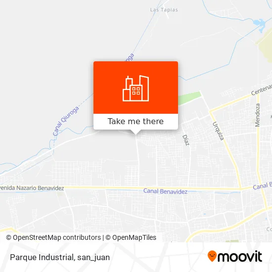 Parque Industrial map