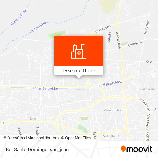 Bo. Santo Domingo map