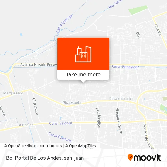 Bo. Portal De Los Andes map