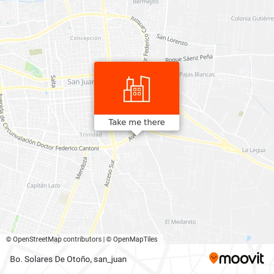 Bo. Solares De Otoño map