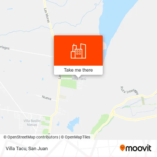 Villa Tacu map