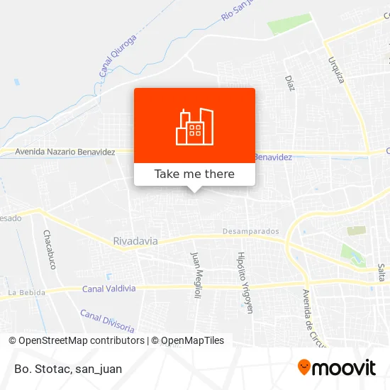 Bo. Stotac map