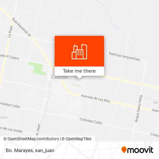 Bo. Marayes map