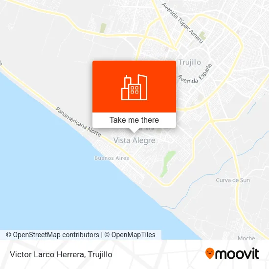 Victor Larco Herrera map