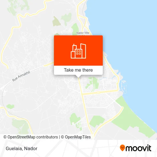 Guelaia map