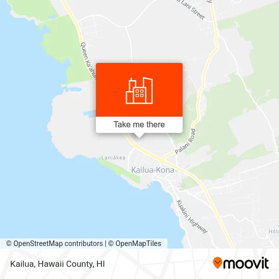 Kailua map