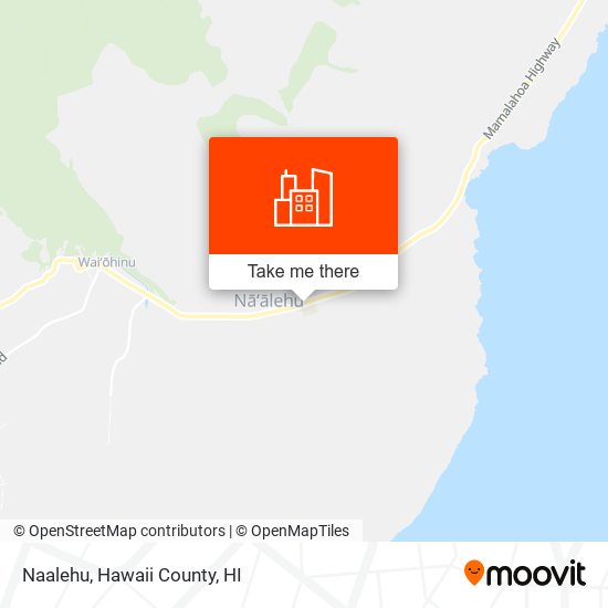 Mapa de Naalehu