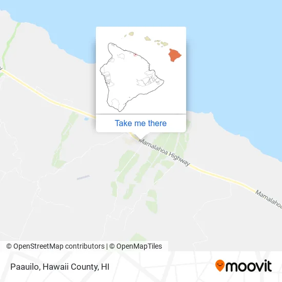 Paauilo map