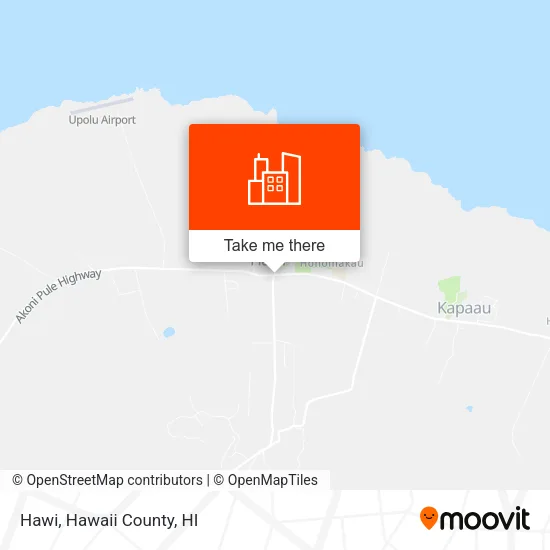 Hawi map