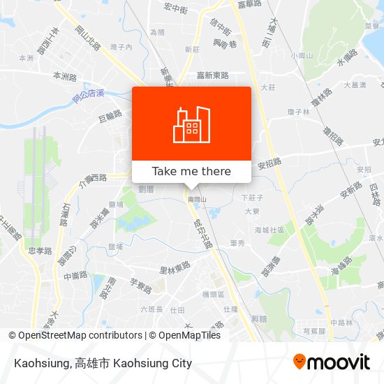Kaohsiung map
