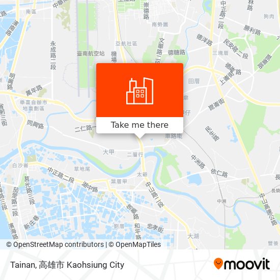 Tainan map