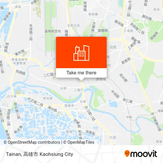 Tainan地圖