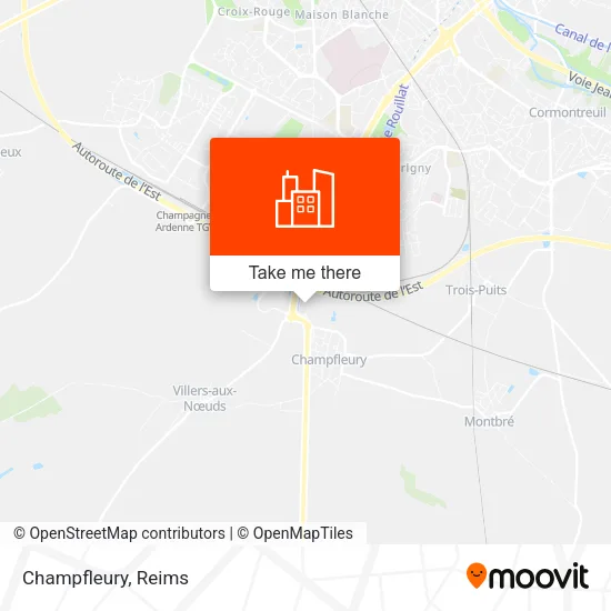 Champfleury map